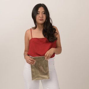 Zara  Brilliant Red Sleeve Top